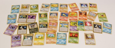 Lot 1087 - A selection of Nintendo Pokemon Pocket Monster game cards.