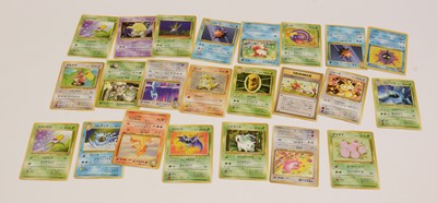 Lot 1087 - A selection of Nintendo Pokemon Pocket Monster game cards.