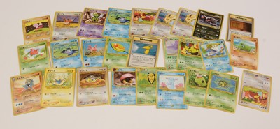 Lot 1087 - A selection of Nintendo Pokemon Pocket Monster game cards.