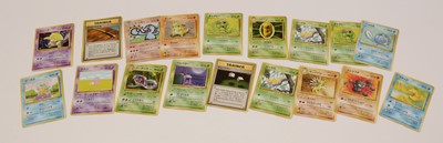 Lot 1087 - A selection of Nintendo Pokemon Pocket Monster game cards.