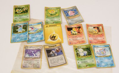 Lot 1087 - A selection of Nintendo Pokemon Pocket Monster game cards.