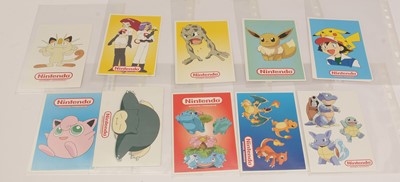 Lot 1087 - A selection of Nintendo Pokemon Pocket Monster game cards.