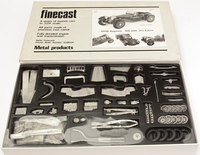 Lot 1144 - A 1/24th scale metal model construction kit