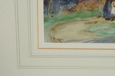 Lot 799 - John Atkinson  [Staithes Group] - The Woodland Path | watercolour