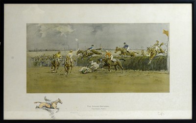 Lot 17 - "Snaffles" - The Grand National | lithograph