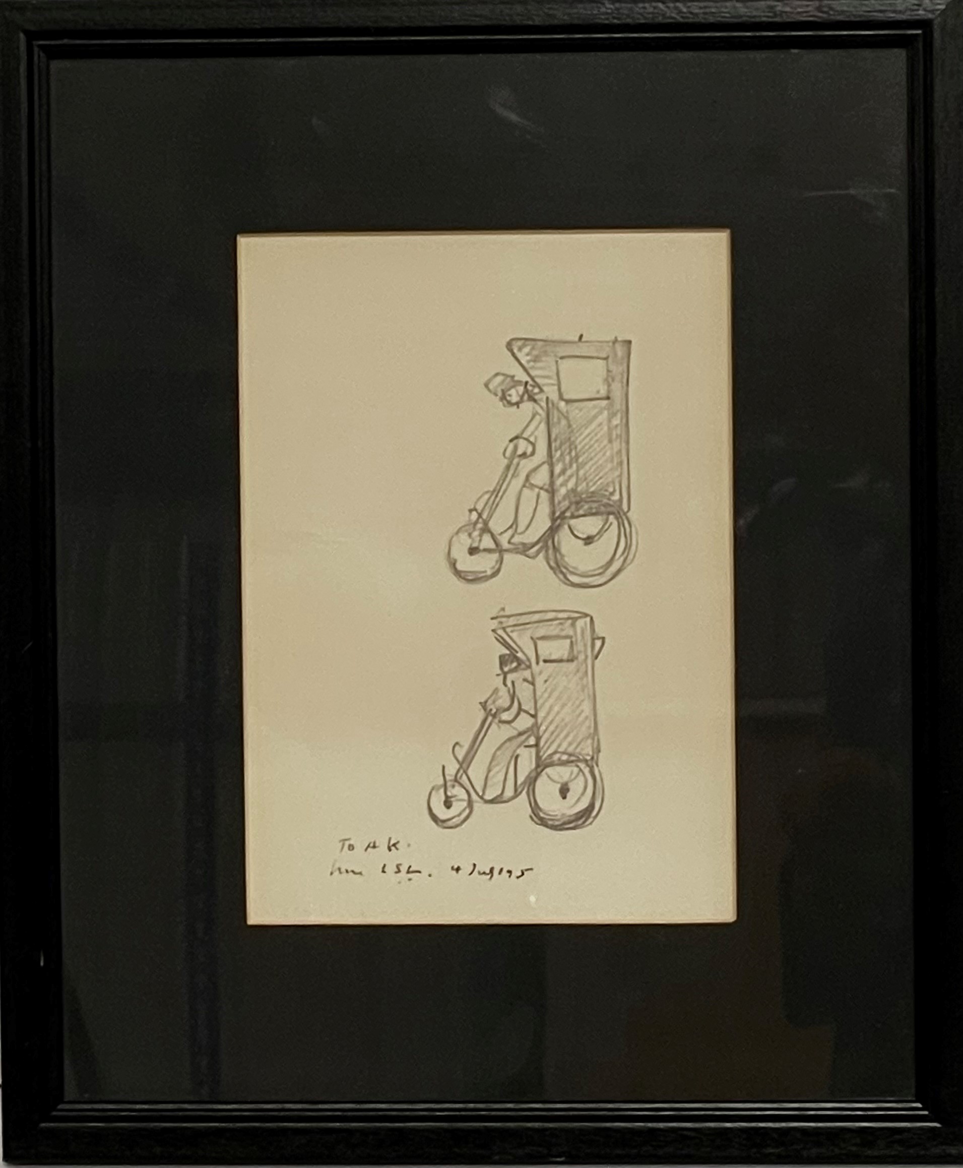 Lot 485 - After L. S. Lowry - Sketch For The