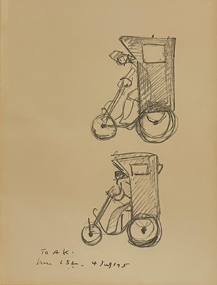 Lot 485 - After L. S. Lowry - Sketch for The Contraption | offset lithograph