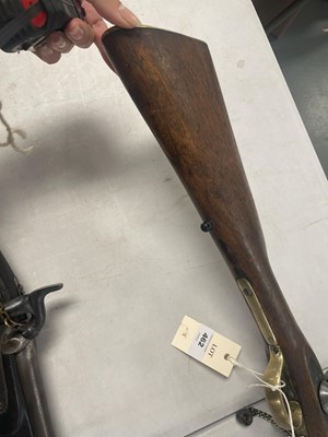 Lot 462 - A 19th Victorian percussion action rifle.