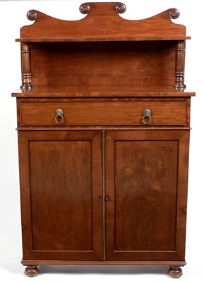 Lot 1072 - A 19th Century mahogany chiffonier