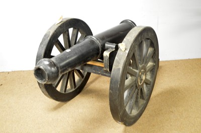 Lot 47 - A pair of large novelty replica cannons