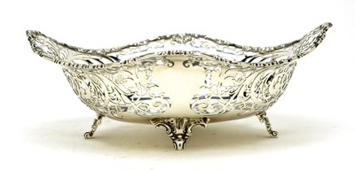 Lot 583 - A George V silver dish, by Josiah Williams & Co
