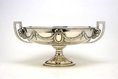 Lot 630 - An early 20th Century twin-handled bowl, by H. Meyen & Co