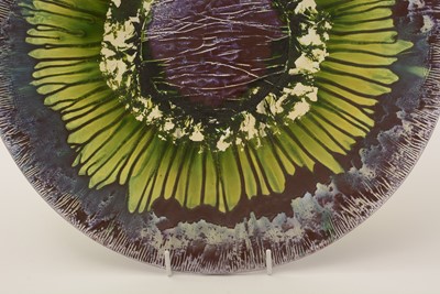 Lot 439 - Art glass charger