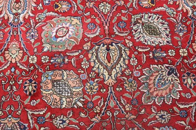 Lot 95 - A Tabriz carpet by Master Weaver Hussien Lalaie