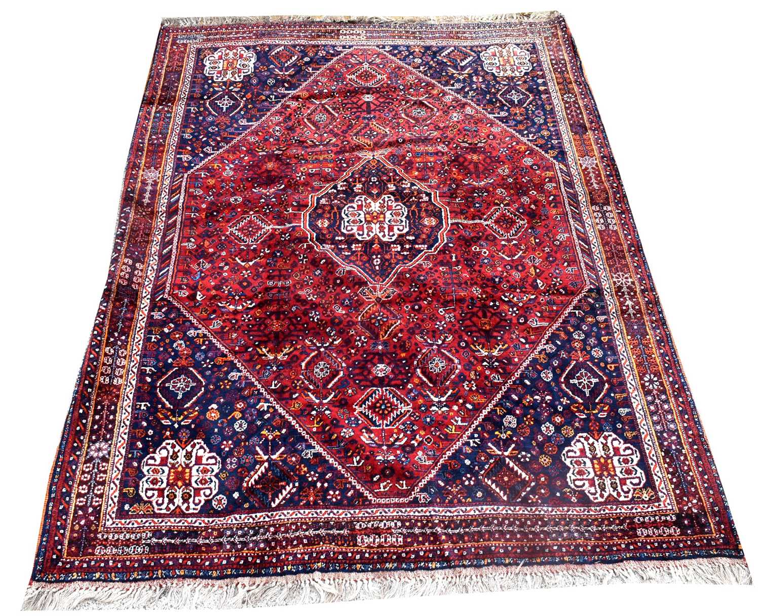Lot 680 - A Qashqai carpet
