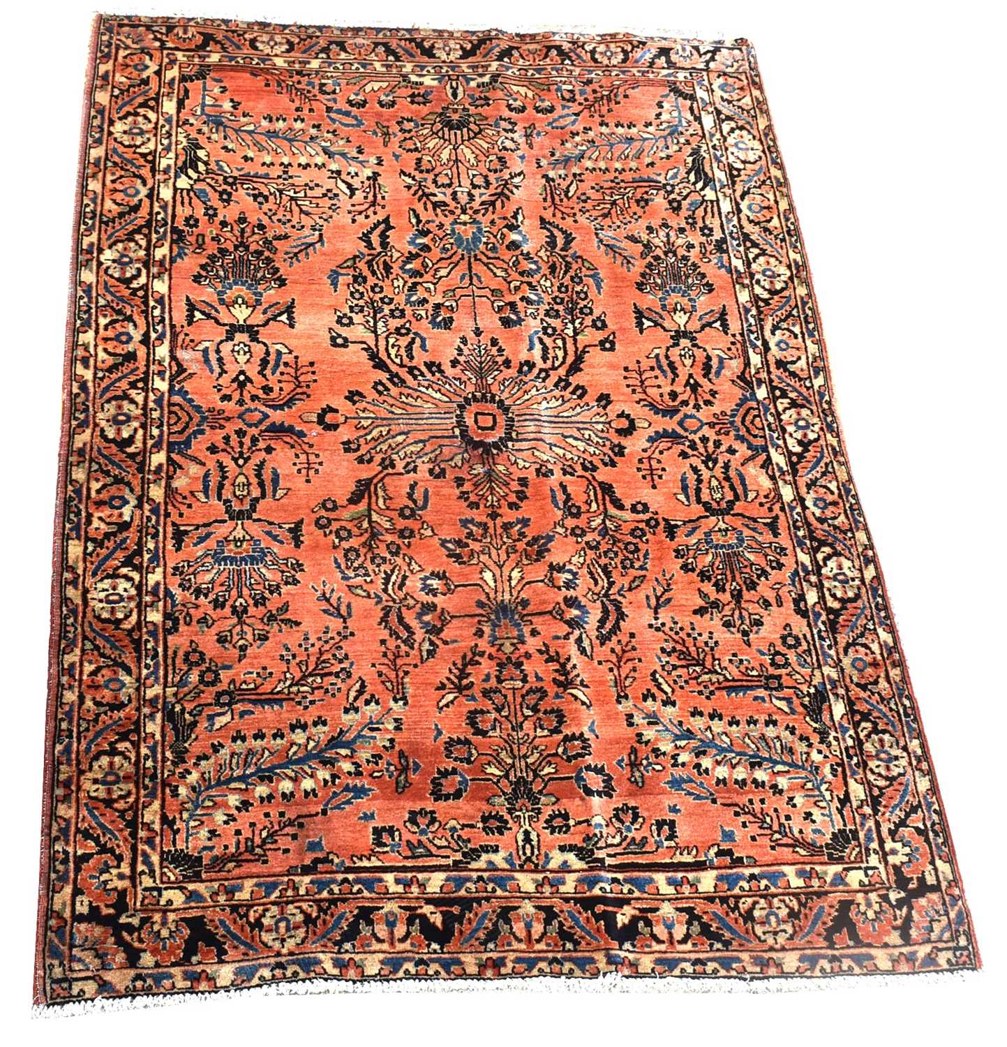Lot 684 - A Sarough rug