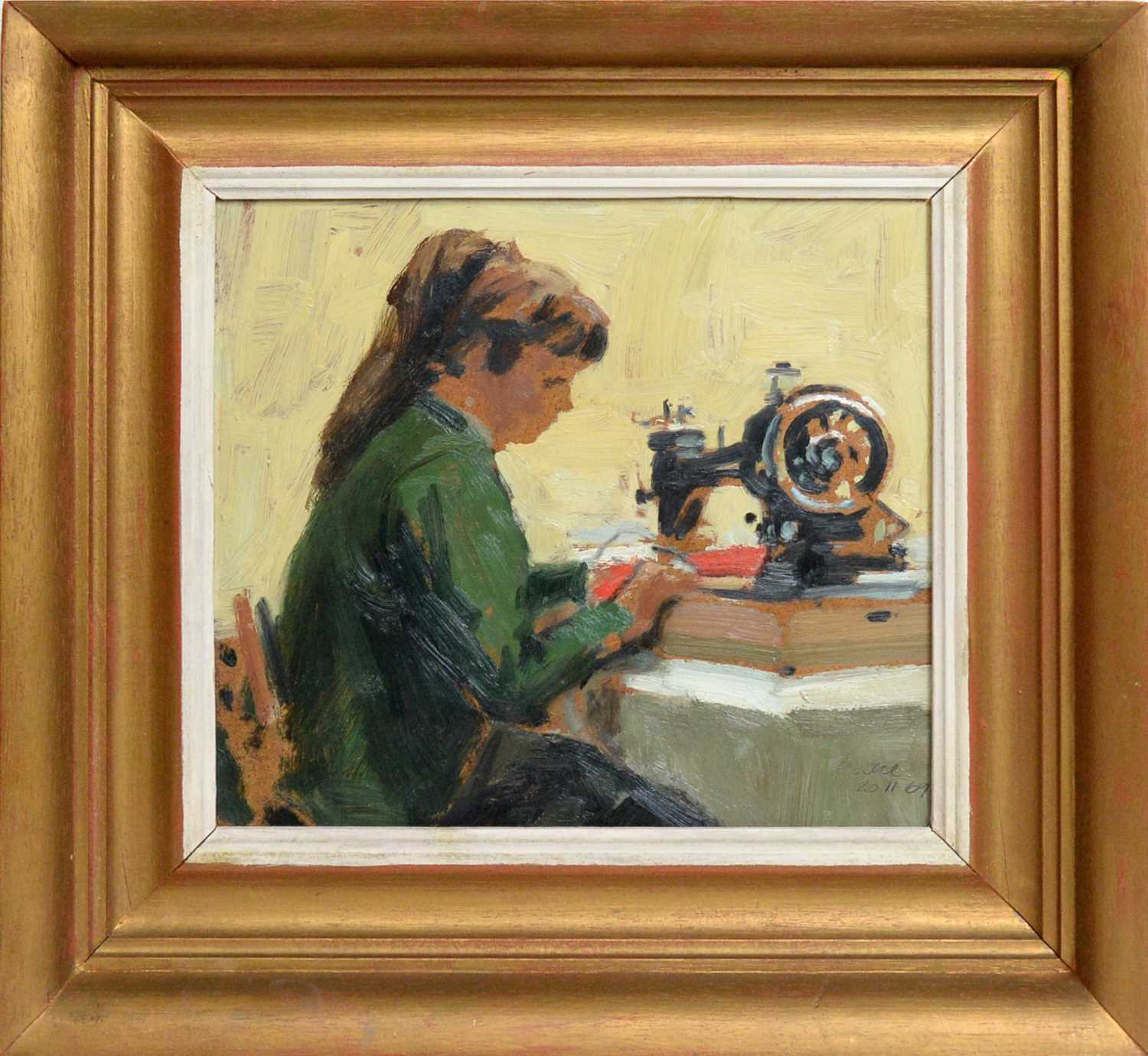 Lot 890 - John Peace - oil on board
