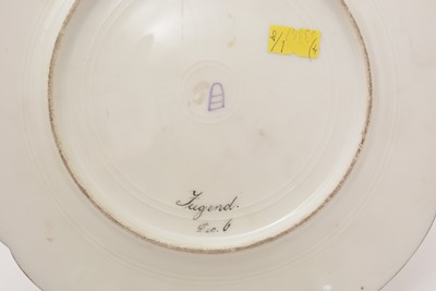 Lot 800 - Four Vienna style plates