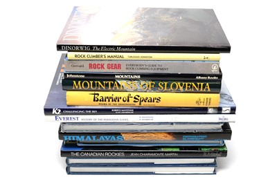 Lot 28 - Books on Mountaineering.
