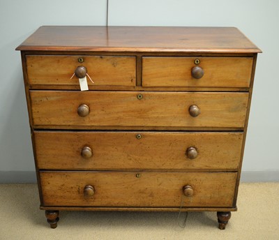 Lot 73 - A 19th Century mahogany chest of drawers