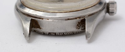 Lot 347 - Rolex Oyster Royal: a steel cased wristwatch, ref 6144