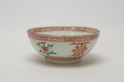 Lot 758 - English Delft bowl, Japanese small bow.