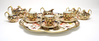 Lot 781 - Royal Crown Derby part tea and coffee service