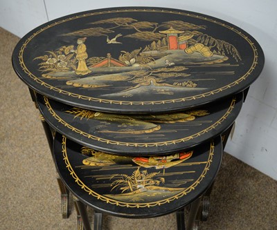 Lot 11 - A suite of Japanese furniture.