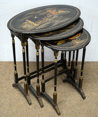 Lot 11 - A suite of Japanese furniture.