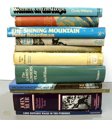 Lot 10 - Books on Mountaineering.