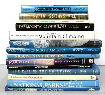 Lot 11 - Books on Mountaineering.