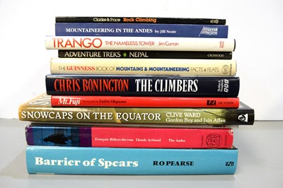 Lot 13 - Books on Mountaineering.