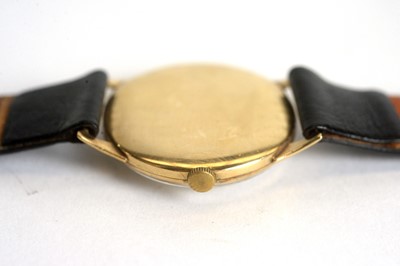 Lot 513 - Tudor: a 9ct yellow gold cased manual wristwatch