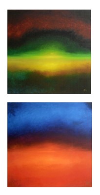 Lot 508 - Terry Donnelly - The Gloaming in Two Palettes | box canvas print