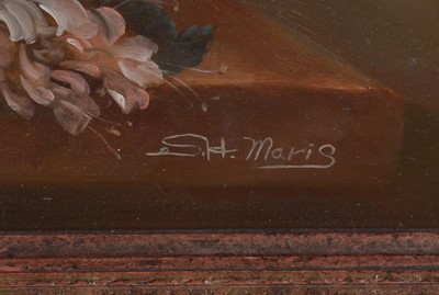 Lot 125 - S. H. Maris - Still Life with Dewy Garden Blossoms | oil
