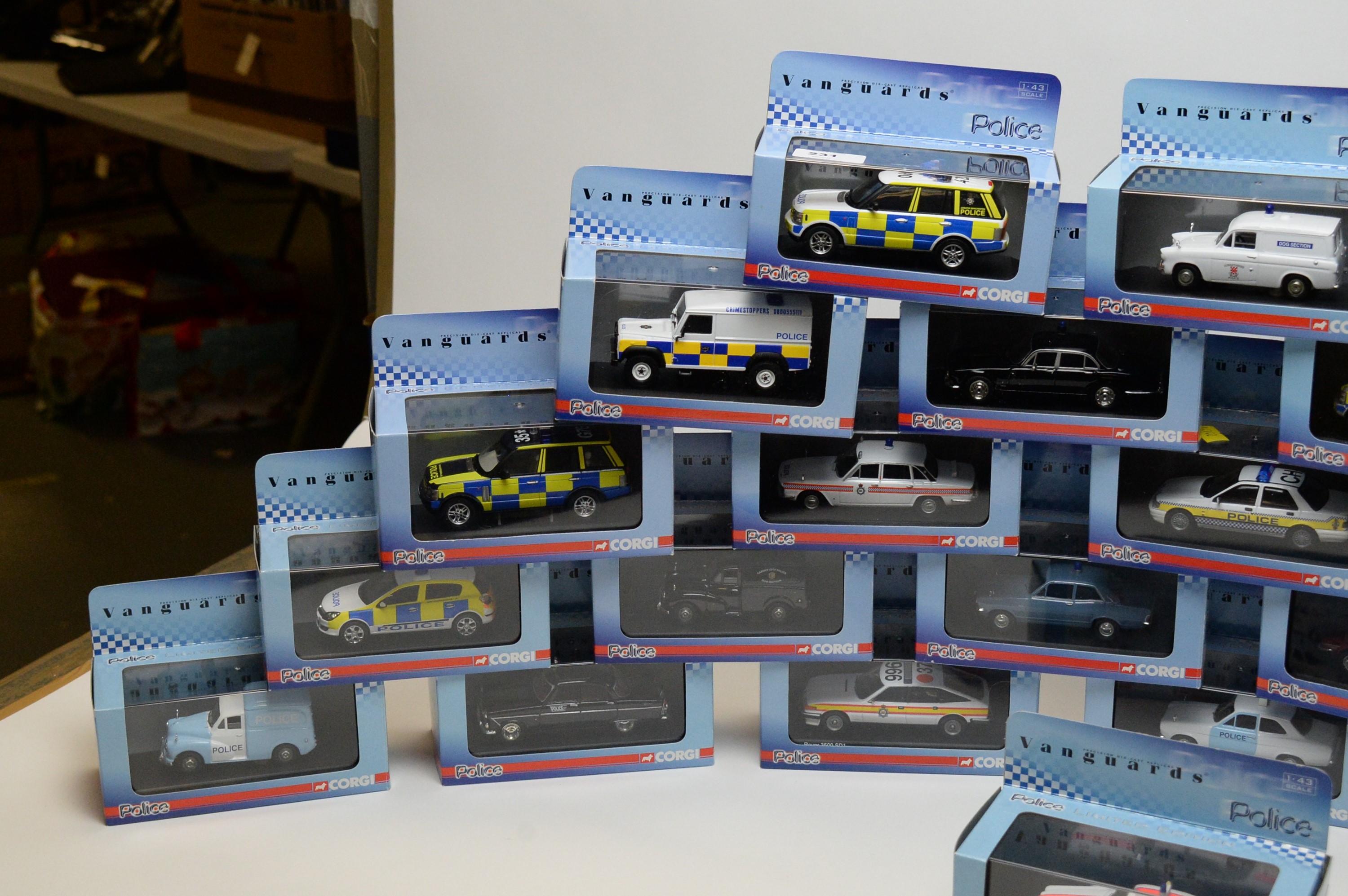 Lot 231 A collection of Vanguards limited Lot 231 A collection of Vanguards limited