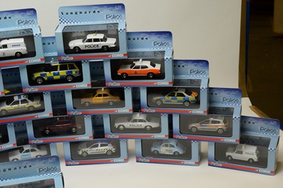 Lot 231 - A collection of Corgi Vanguards limited edition die-cast model police cars.