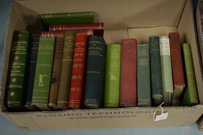 Lot 464 - A selection of books relating primarily to hunting, guns and country sports.