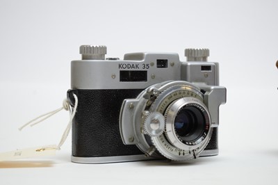 Lot 190 - Two vintage Kodak cameras.