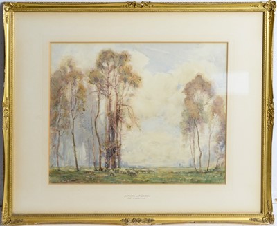 Lot 877 - Alfred Wildsmith - Autumn in Picardy | watercolour