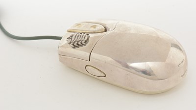 Lot 556 - An Elizabeth II silver Millennium Bug computer mouse