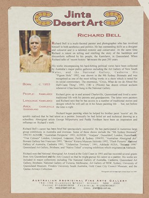 Lot 51 - Richard Bell - gouache