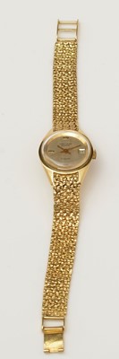 Lot 516 - Favre-Leuba Harpoon: an 18ct yellow gold lady's wristwatch
