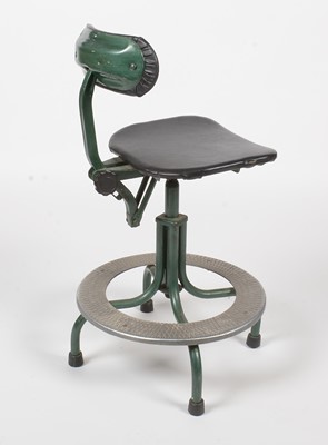 Lot 310 - Dare English Products: a mid Century industrial machinist chair