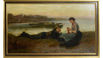 Lot 916 - Henry Hetherington Emmerson - The Romance of Cullercoats Bay