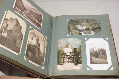 Lot 310 - Victorian musical photograph album; and other albums.
