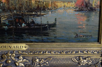 Lot 895 - Antoine Bouvard - Venice at Dusk | oil