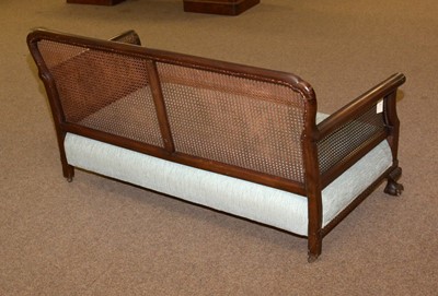 Lot 32 - An early 20th C carved 'Harlequin' six-piece lounge suite.