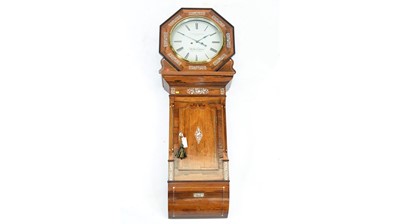 Lot 1158 - L. Frederick, Cork Street, W/Hampton: a large and impressive Victorian wall clock.