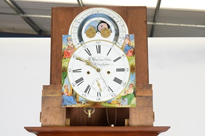 Lot 1030 - W. Murray & Son, Bellingham: a large and impressive 19th C clock.
